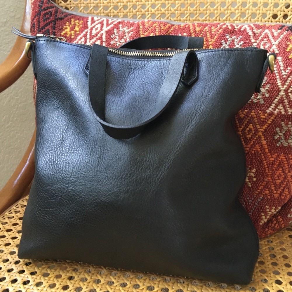 Madewell mini zip top transport crossbody